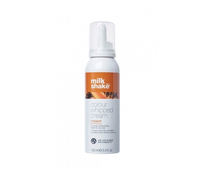 MILK SHAKE COLOUR WHIPPED CREAM COPPER KONDICIONUOJANČIOS DAŽANČIOS PUTOS 100ML