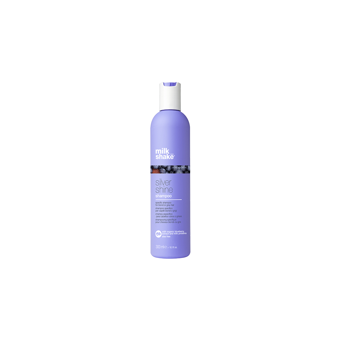 MILK SHAKE SILVER SHINE SHAMPOO ŠAMPŪNAS ŽILIEMS/ŠVIESINTIEMS PLAUKAMS 300ML
