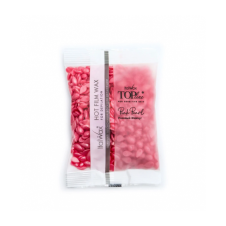 ItalWax Depiliacinis vaškas granulėmis jautriai odai "Top Line PINK PEARL" 100gr