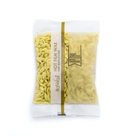 ItalWax depiliacinis vaškas granulėmis WHITE CHOCOLATE