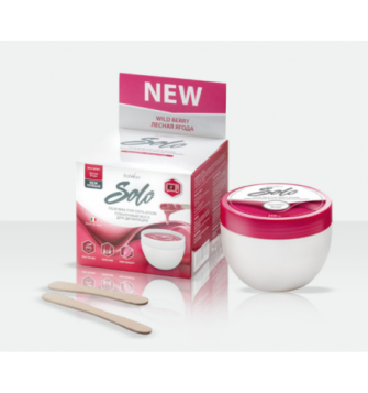 Italwax vaškas depiliacijai plastikiniame indelyje "SOLO WILD BERRY" 250 ml