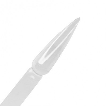 Nagų paletė ant žiedo "Stileto" 40 Vnt. Skaidri