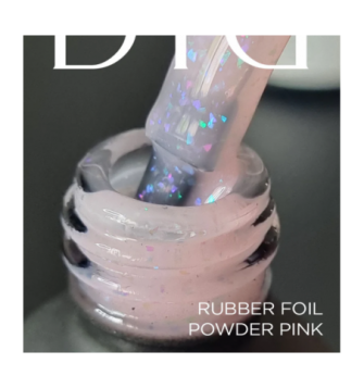 "DIDIER LAB" MASKUOJANTI KAUČIUKINĖ BAZĖ SU FOLIJA "RUBBER BASE FOIL", PINK, 10ML
