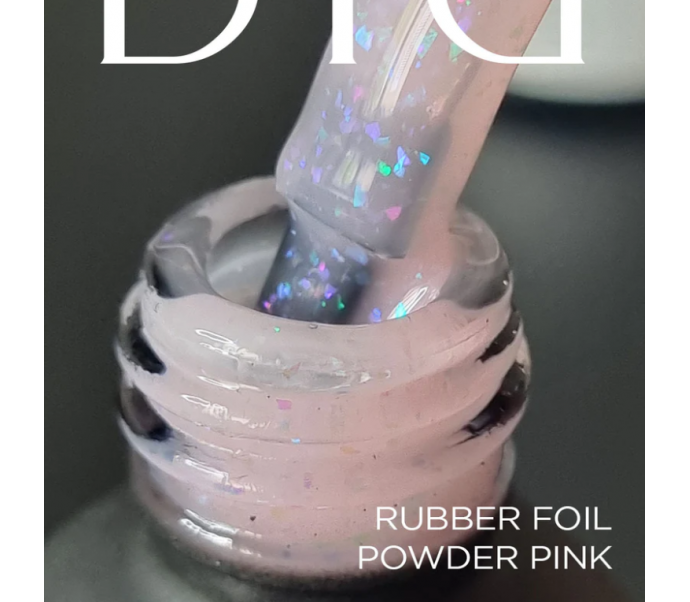 "DIDIER LAB" MASKUOJANTI KAUČIUKINĖ BAZĖ SU FOLIJA "RUBBER BASE FOIL", PINK, 10ML