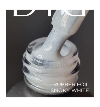 "DIDIER LAB" MASKUOJANTI KAUČIUKINĖ BAZĖ SU FOLIJA "RUBBER BASE FOIL", SMOKY WHITE, 10ML