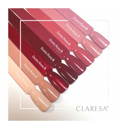 CLARESA HIBRIDINIS NAGŲ LAKAS DUSTY ROSE 1, 5g