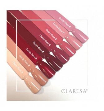 CLARESA HIBRIDINIS NAGŲ LAKAS DUSTY ROSE 4, 5g