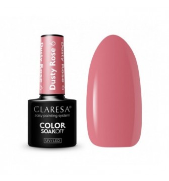 CLARESA HIBRIDINIS NAGŲ LAKAS DUSTY ROSE 6, 5g