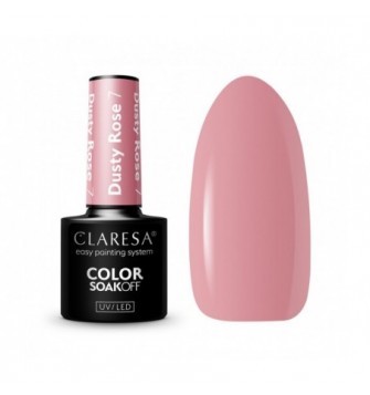 CLARESA HIBRIDINIS NAGŲ LAKAS DUSTY ROSE 7, 5G