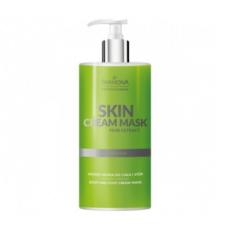 FARMONA SKIN CREAM MASK PEAR EXTRACT Kremas - kūno ir pėdų kaukė 500 ml