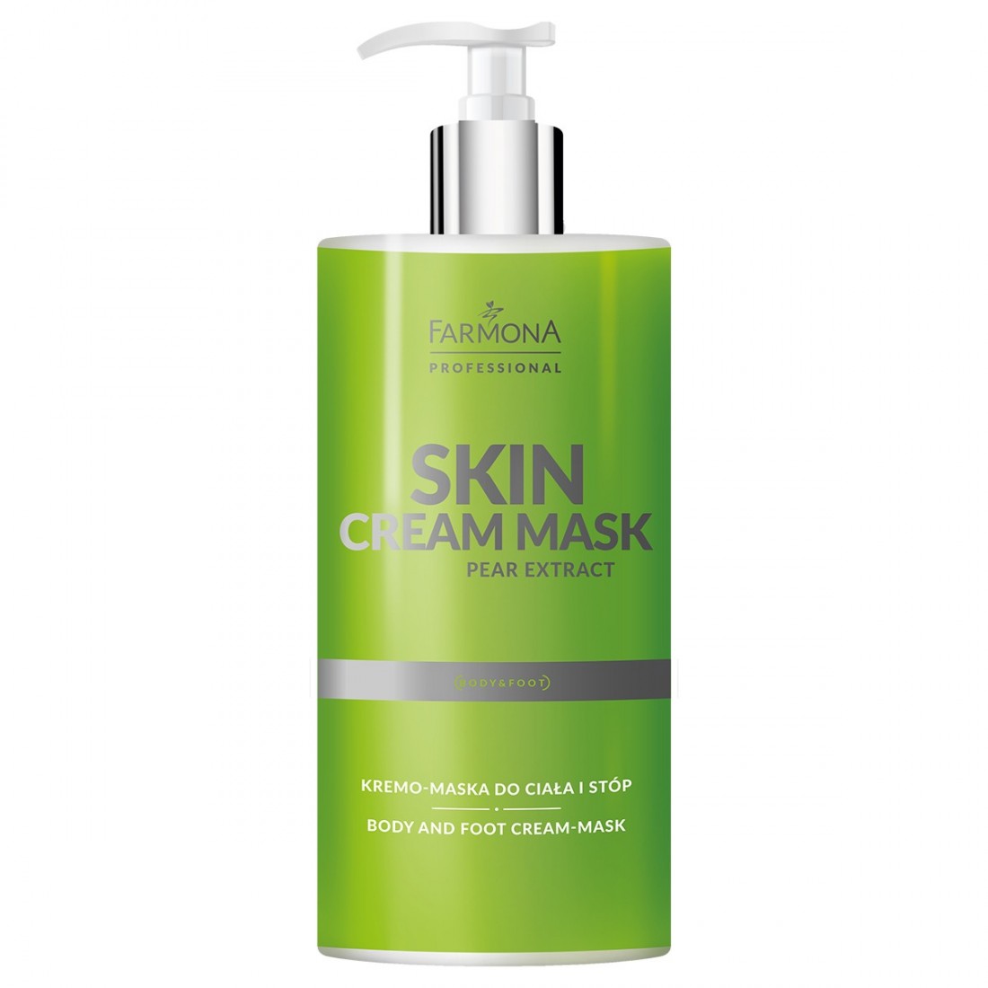 FARMONA SKIN CREAM MASK PEAR EXTRACT Kremas - kūno ir pėdų kaukė 500 ml