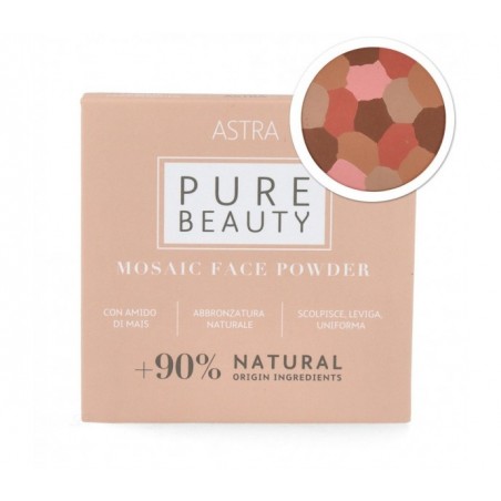 Veido pudra PURE BEAUTY MOSAIC FACE POWDER ASTRA