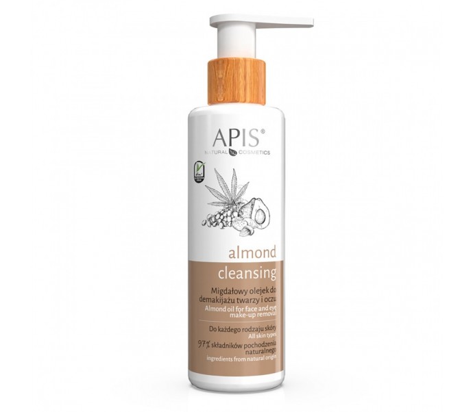 Apis migdolų aliejus veido ir akių makiažo šalinimui 150 ml