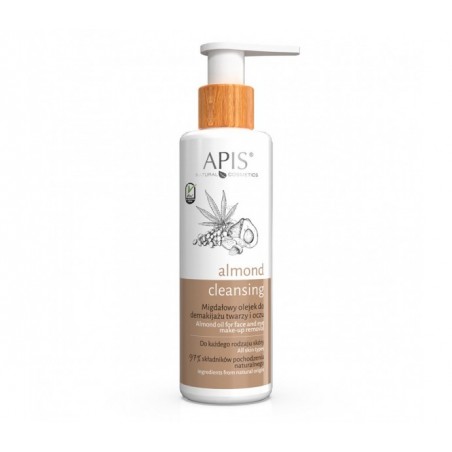 Apis migdolų aliejus veido ir akių makiažo šalinimui 150 ml
