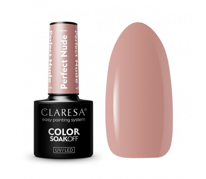 CLARESA HIBRIDINIS GELINIS LAKAS PERFECT NUDE 1 -5g