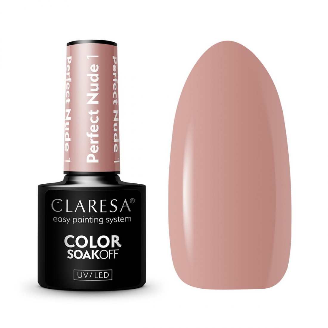 CLARESA HIBRIDINIS GELINIS LAKAS PERFECT NUDE 1 -5g