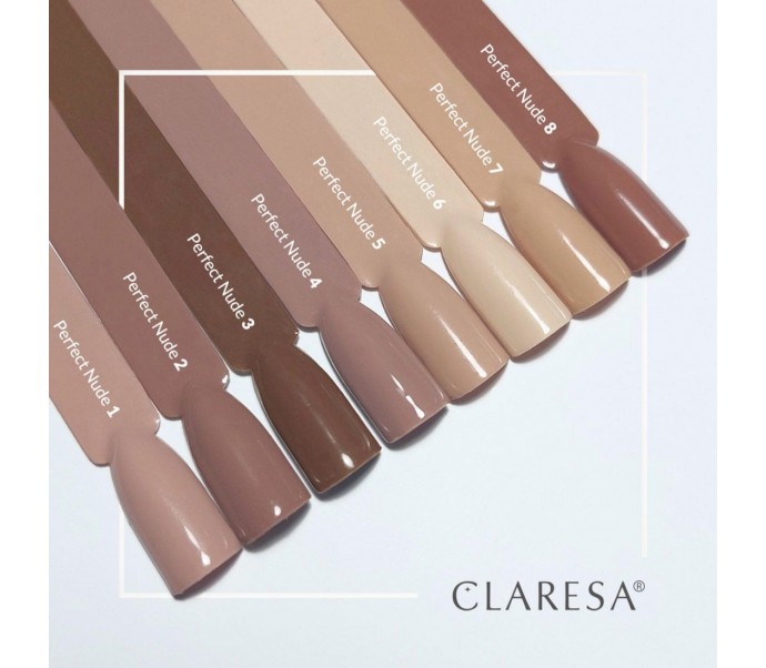 CLARESA Lakier hybrydowy PERFECT NUDE 5 -5g
