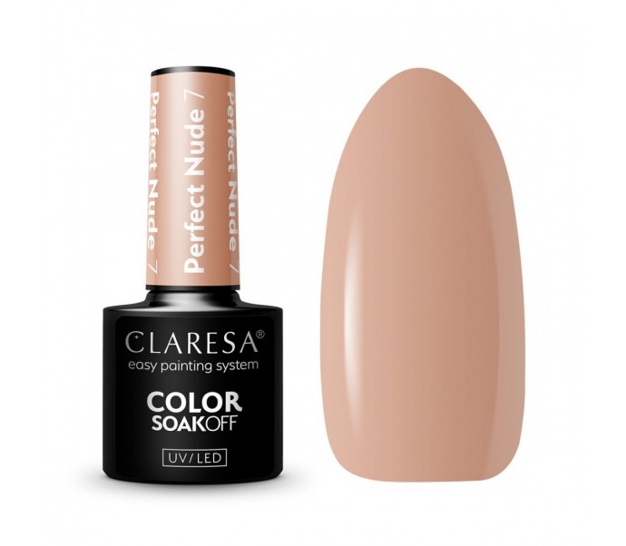 CLARESA HIBRIDINIS GELINIS LAKAS PERFECT NUDE 7 -5g