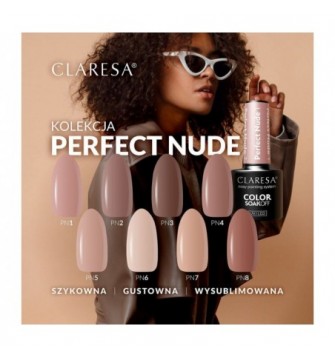 CLARESA HIBRIDINIS GELINIS LAKAS PERFECT NUDE 7 -5g