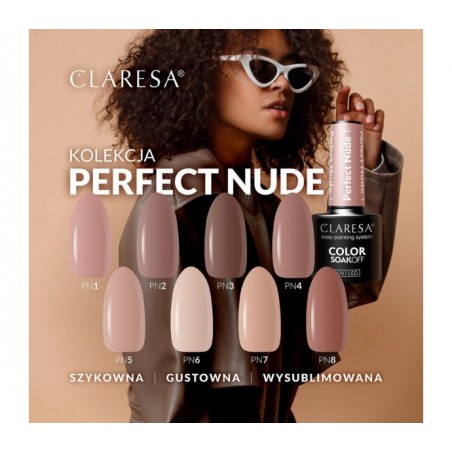 CLARESA HIBRIDINIS GELINIS LAKAS PERFECT NUDE 7 -5g