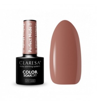CLARESA HIBRIDINIS GELINIS LAKAS PERFECT NUDE 8 -5g