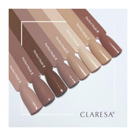 CLARESA HIBRIDINIS GELINIS LAKAS PERFECT NUDE 8 -5g