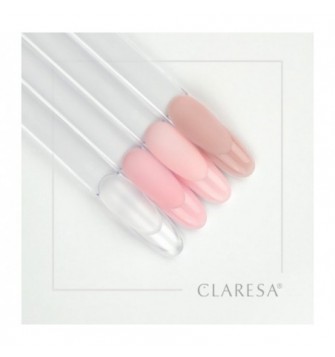 CLARESA STATYBINIS GELIS SOFT & EASY CLEAR 12G