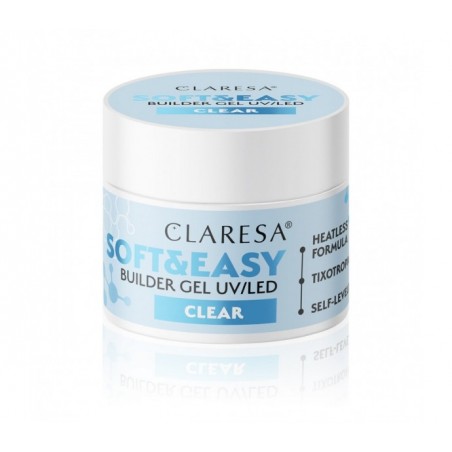 CLARESA STATYBINIS GELIS SOFT & EASY CLEAR 45G