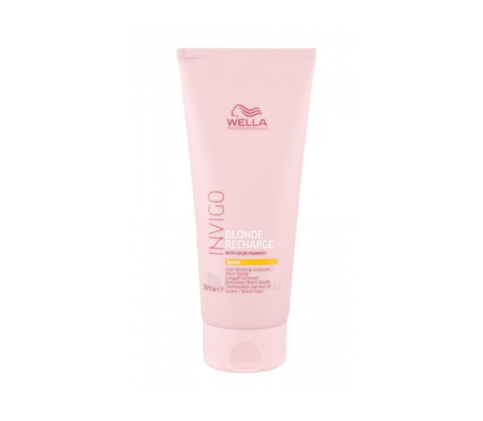 Atspalvį suteikiantis kondicionierius "Wella blonde Color Recharge" 200 ml