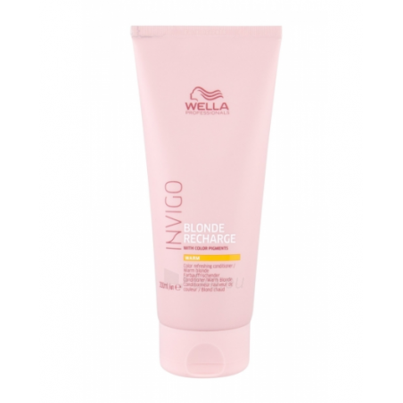 Atspalvį suteikiantis kondicionierius "Wella blonde Color Recharge" 200 ml