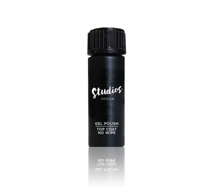 "Studios Didier" viršutinis sluoksnis, Top Coat No Wipe, PAPILDYMAS, 15ML