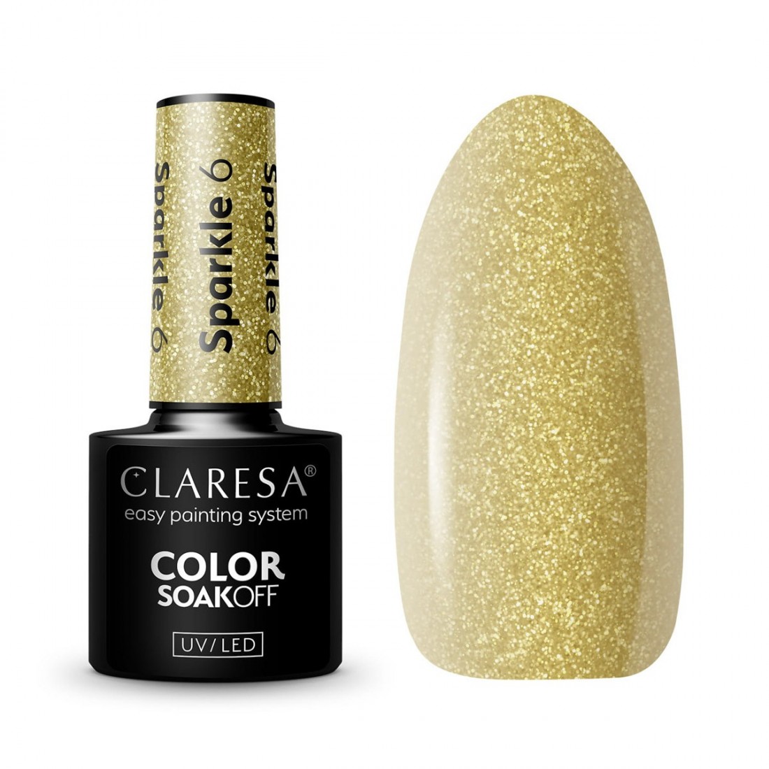 CLARESA hibridinis lakas SPARKLE 6 -5g