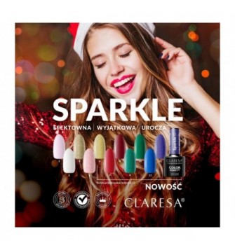 CLARESA hibridinis lakas SPARKLE 6 -5g