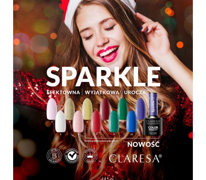 CLARESA hibridinis lakas SPARKLE 6 -5g