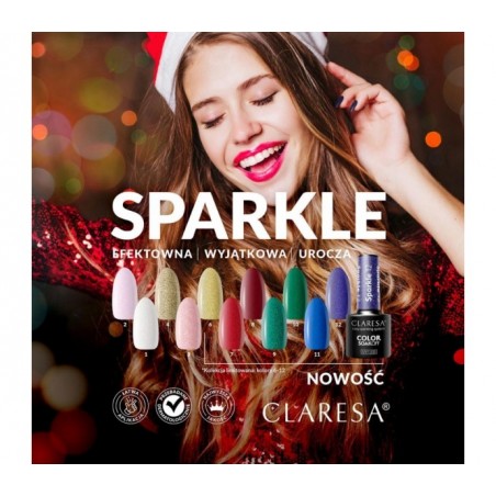 CLARESA hibridinis lakas SPARKLE 6 -5g
