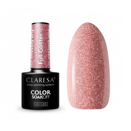 CLARESA Hibridinis lakas FULL GLITTER 8 -5g
