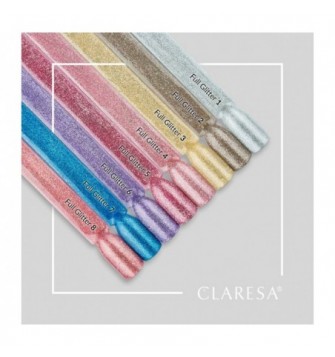 CLARESA Hibridinis lakas FULL GLITTER 8 -5g