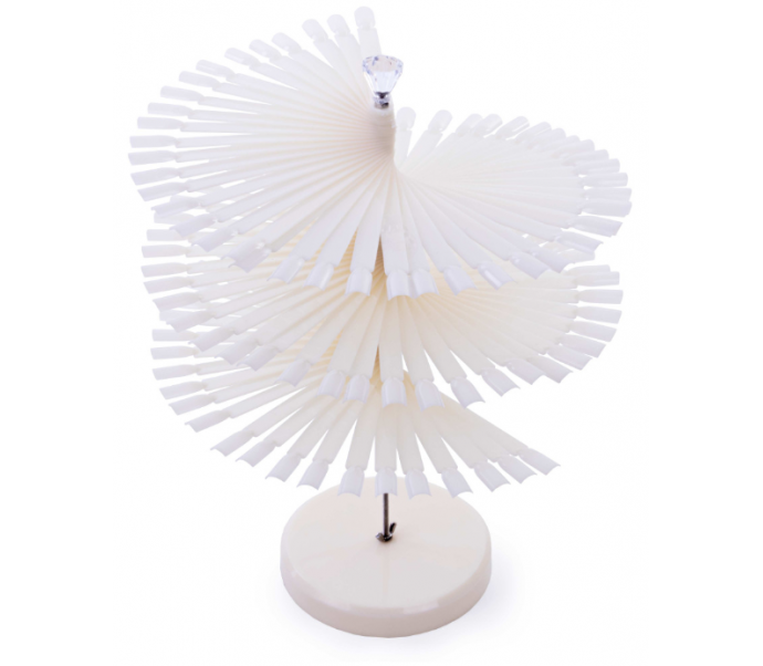 Nagų spalvų paletė ant stovo 120vnt