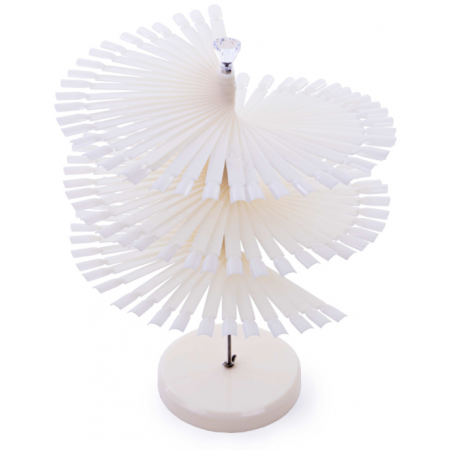 Nagų spalvų paletė ant stovo 120vnt