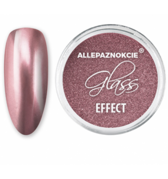 Nagų dulkės GLASS DARK GOLDEN PINK 5