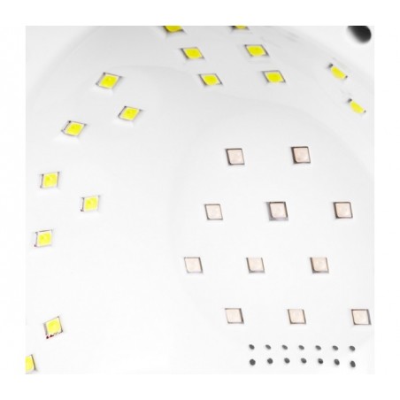 Lampa UV Dual Led Glow S1 168W auksinė