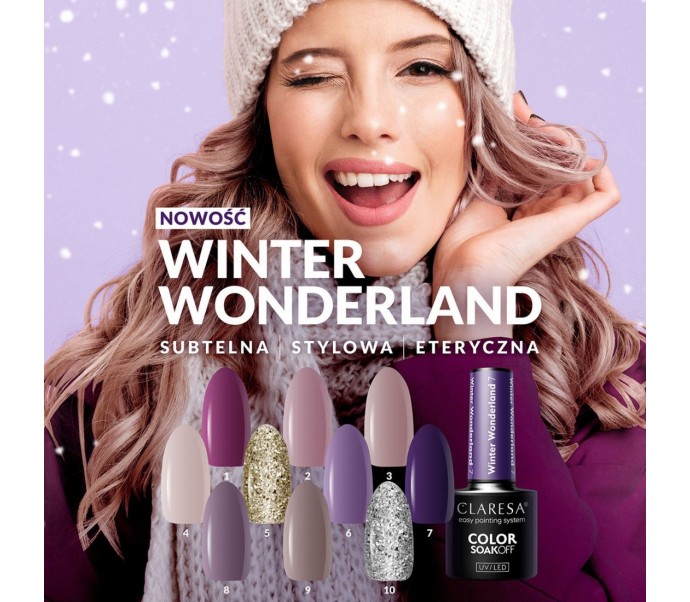 CLARESA gelinis lakas Winter Wonderland 4 - 5g