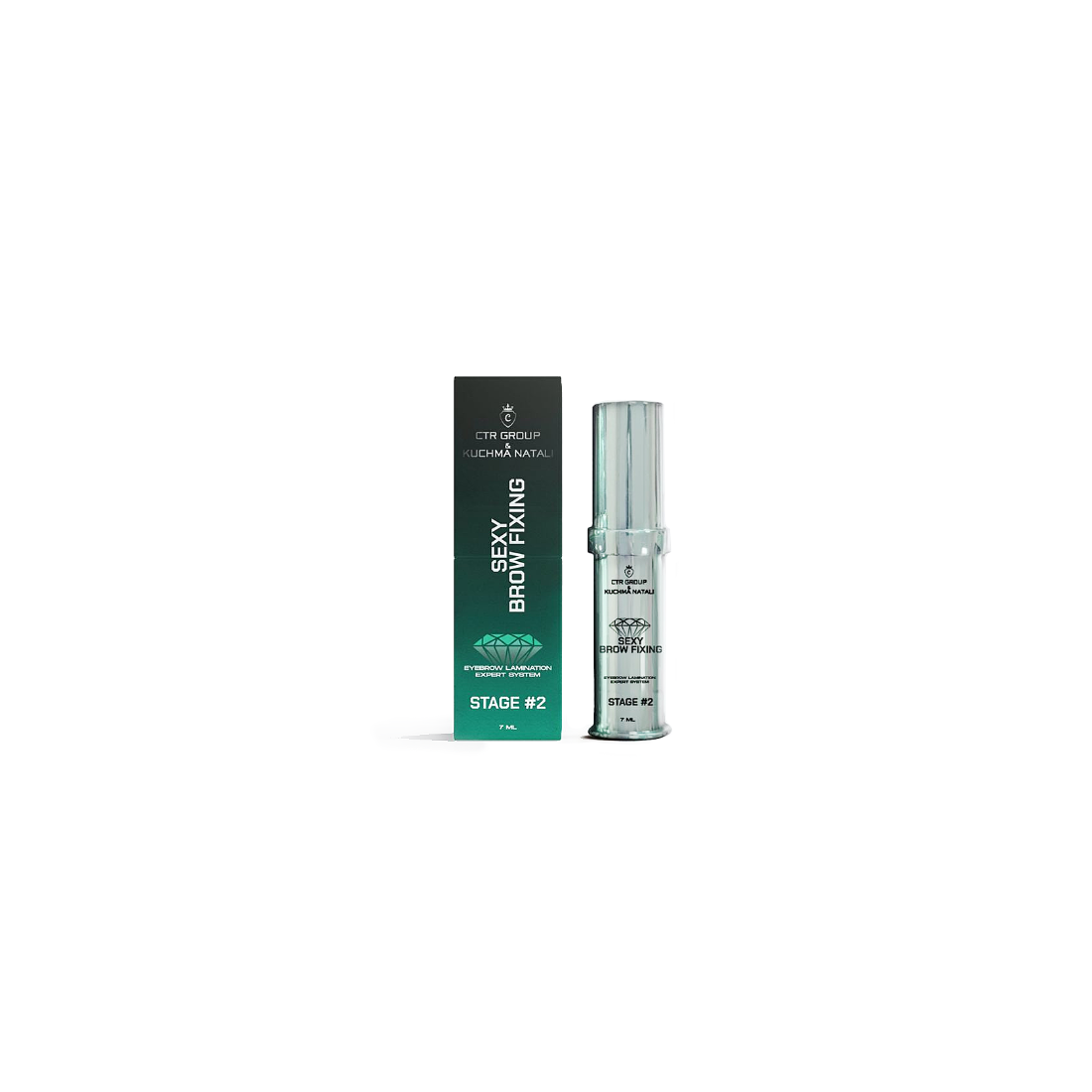 Laminavimo antakių ir blakstienų priemonė Nr2 FIXING 7ml