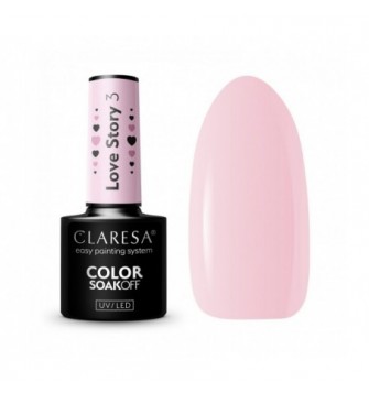 CLARESA hibridinis nagų lakas LOVE STORY 3 - 5g