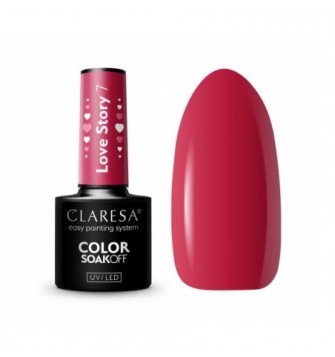 CLARESA hibridinis nagų lakas LOVE STORY 7 - 5g