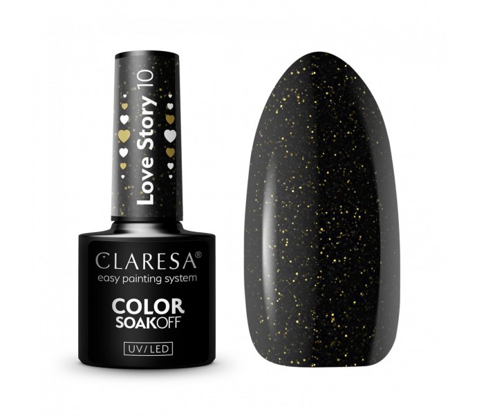 CLARESA hibridinis nagų lakas LOVE STORY 10 - 5g