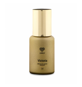 Blakstienų juodi klijai VICTORIA LOVELY 10ml