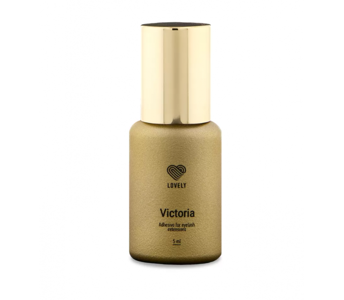 Blakstienų juodi klijai VICTORIA LOVELY 10ml