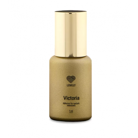Blakstienų juodi klijai VICTORIA LOVELY 10ml
