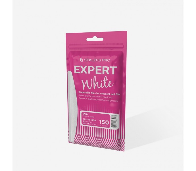 STALEKS klijuojamos dildės EXPERT baltos DFE-42-150W